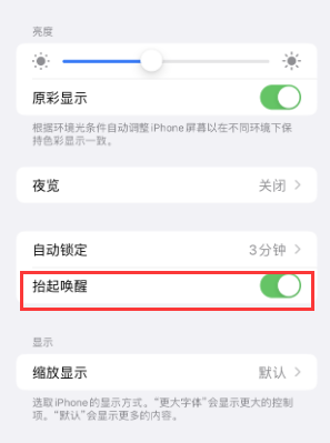 海曙苹果授权维修站分享iPhone轻点无法唤醒怎么办