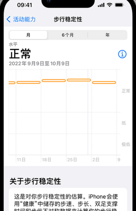 海曙iPhone手机维修如何在iPhone开启'步行稳定性通知'