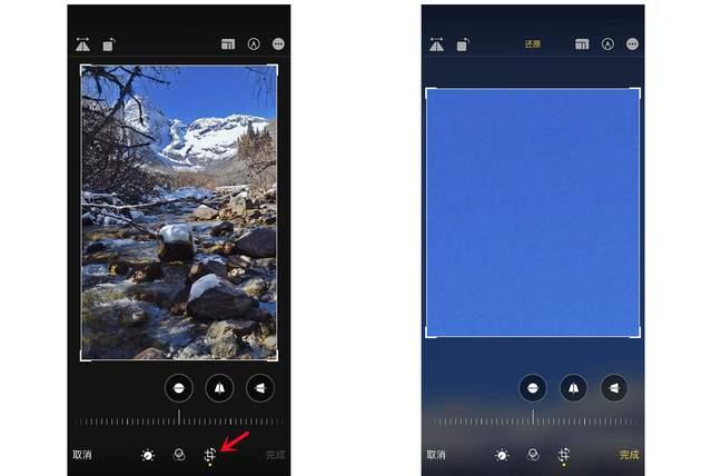 海曙苹果手机维修分享iPhone手机如何使用裁剪功能隐藏照片 